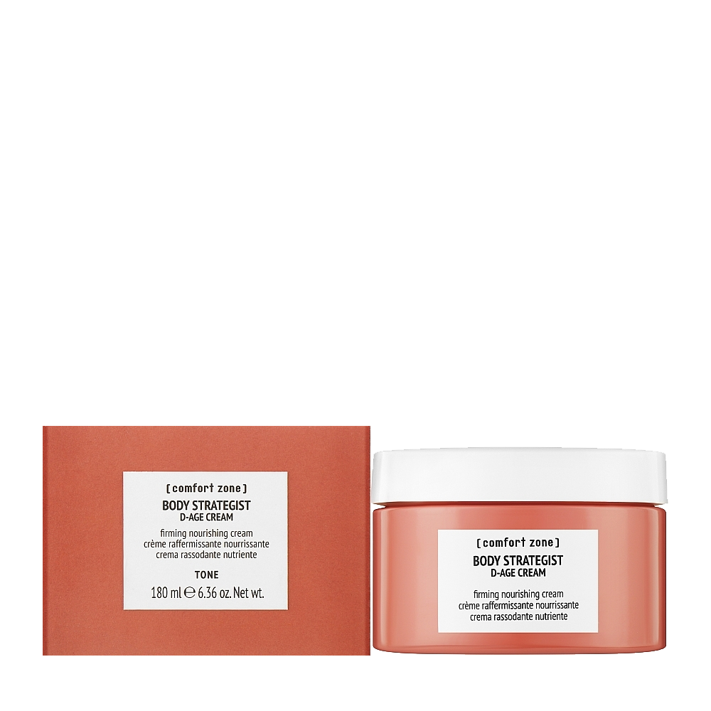 Comfort Zone BODY STRATEGIST D-AGE CREAM 180 мл - Зміцнювальний омолоджувальний крем D-AGE - фото №1 Comfort Zone BODY STRATEGIST D-AGE CREAM 180 мл - Зміцнювальний омолоджувальний крем D-AGE - фото №1